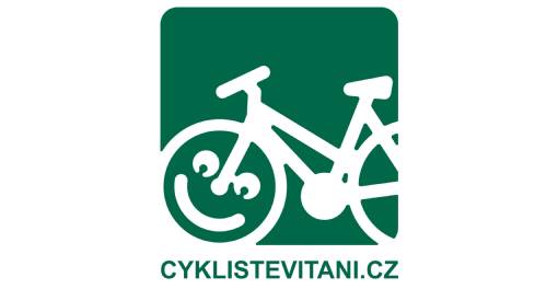 logo cyklisté vítáni